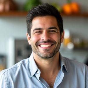 Retrato de Javier López, nutricionista deportivo en Vitalía Bienestar