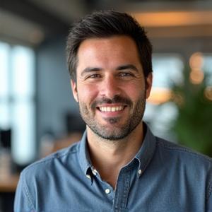 Retrato de Miguel Fernández, tecnólogo y co-fundador de Vitalía Bienestar